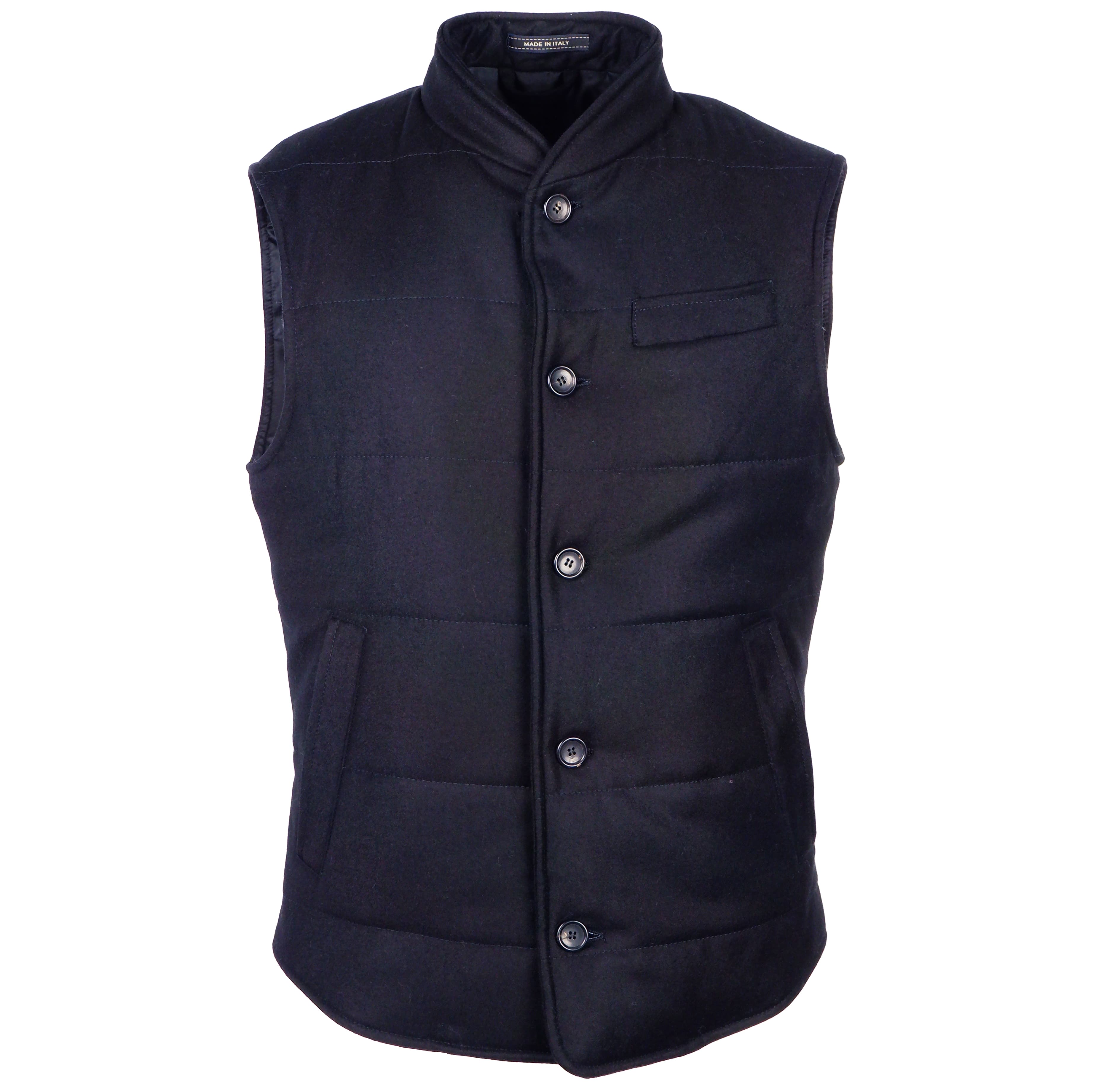 Loro Piana Tessuto Gilet lana e cashmere