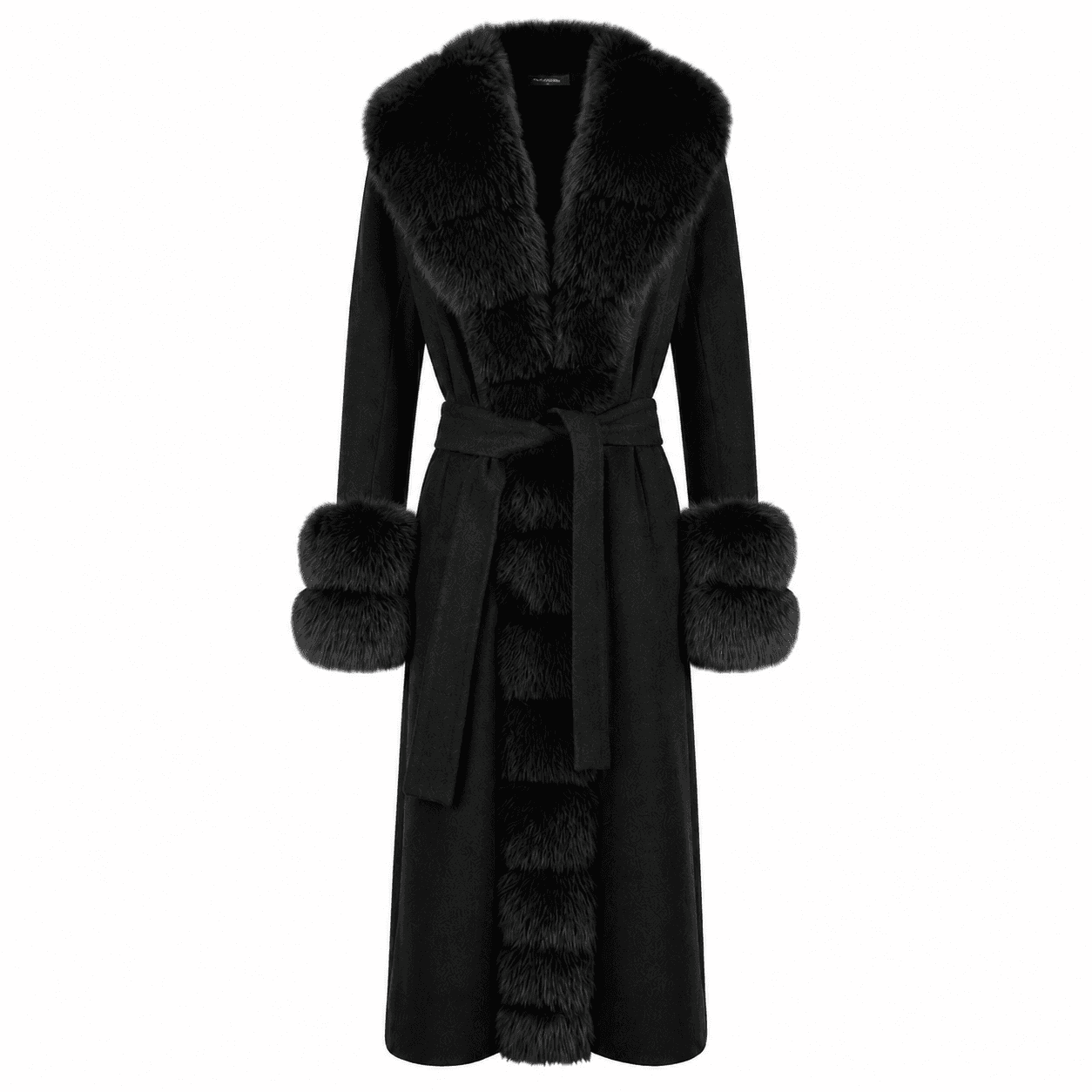 Loro Piana Tessuto Cappotto pelliccia