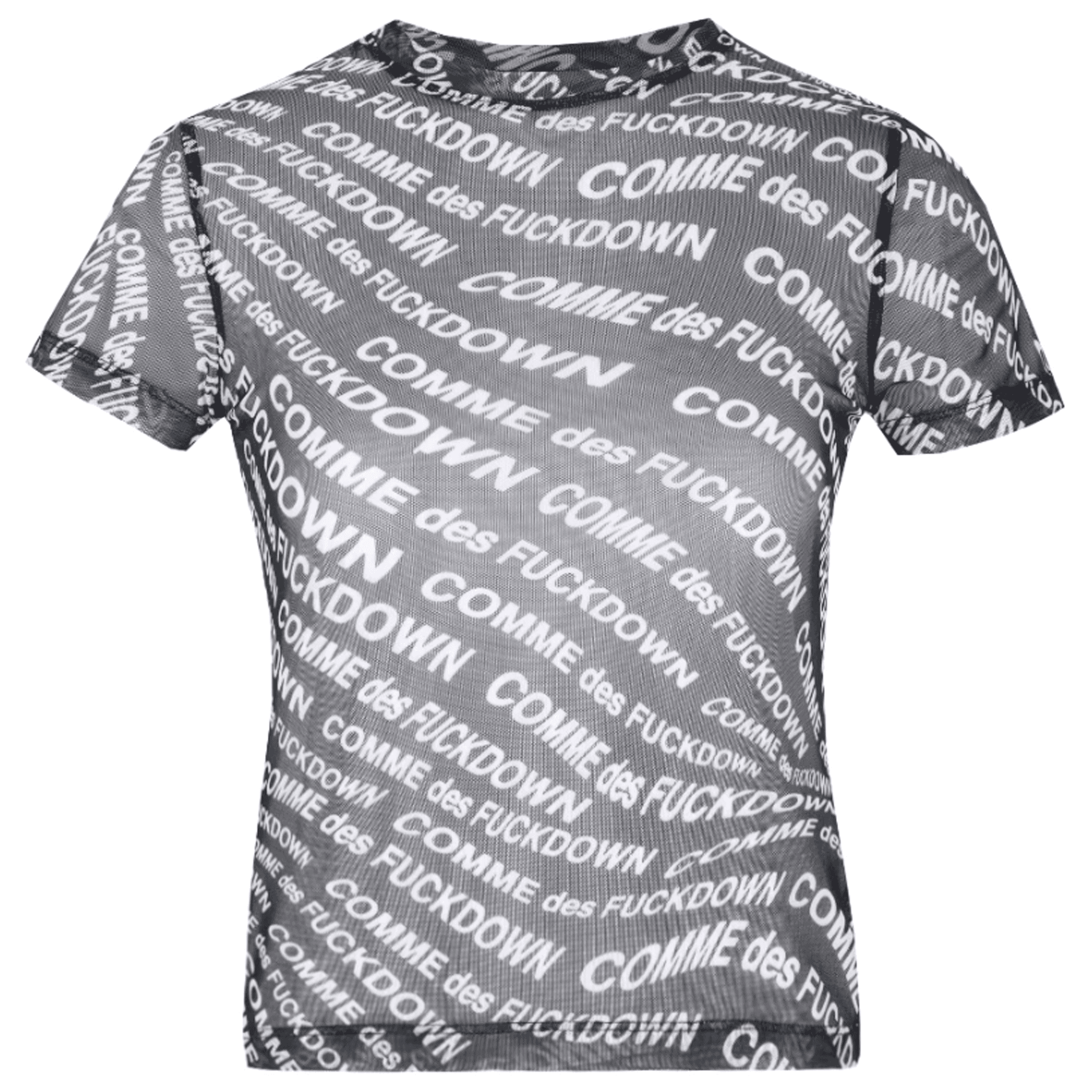 Comme Des Fuckdown T-shirt a rete