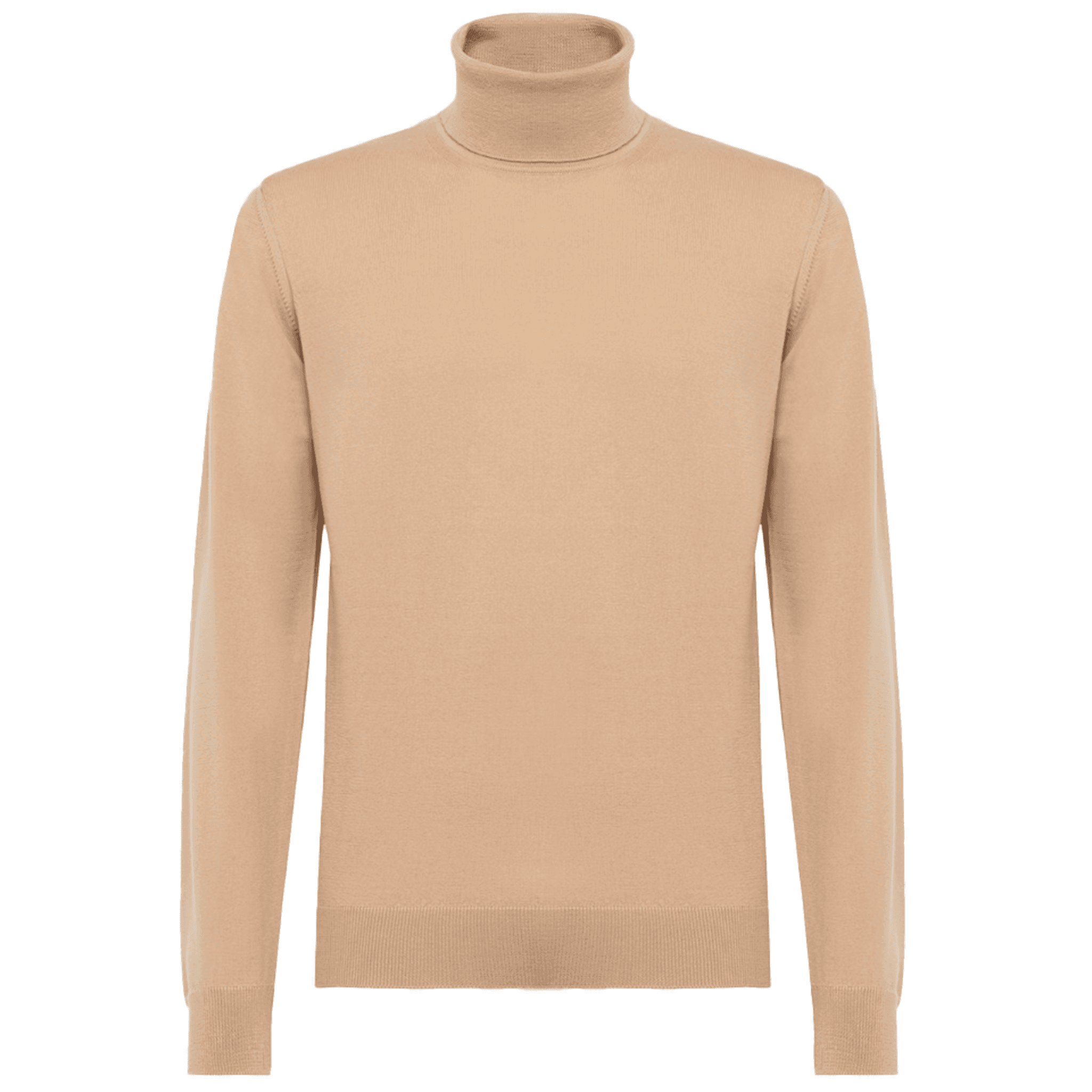 Alpha Studio Maglia dolcevita beige