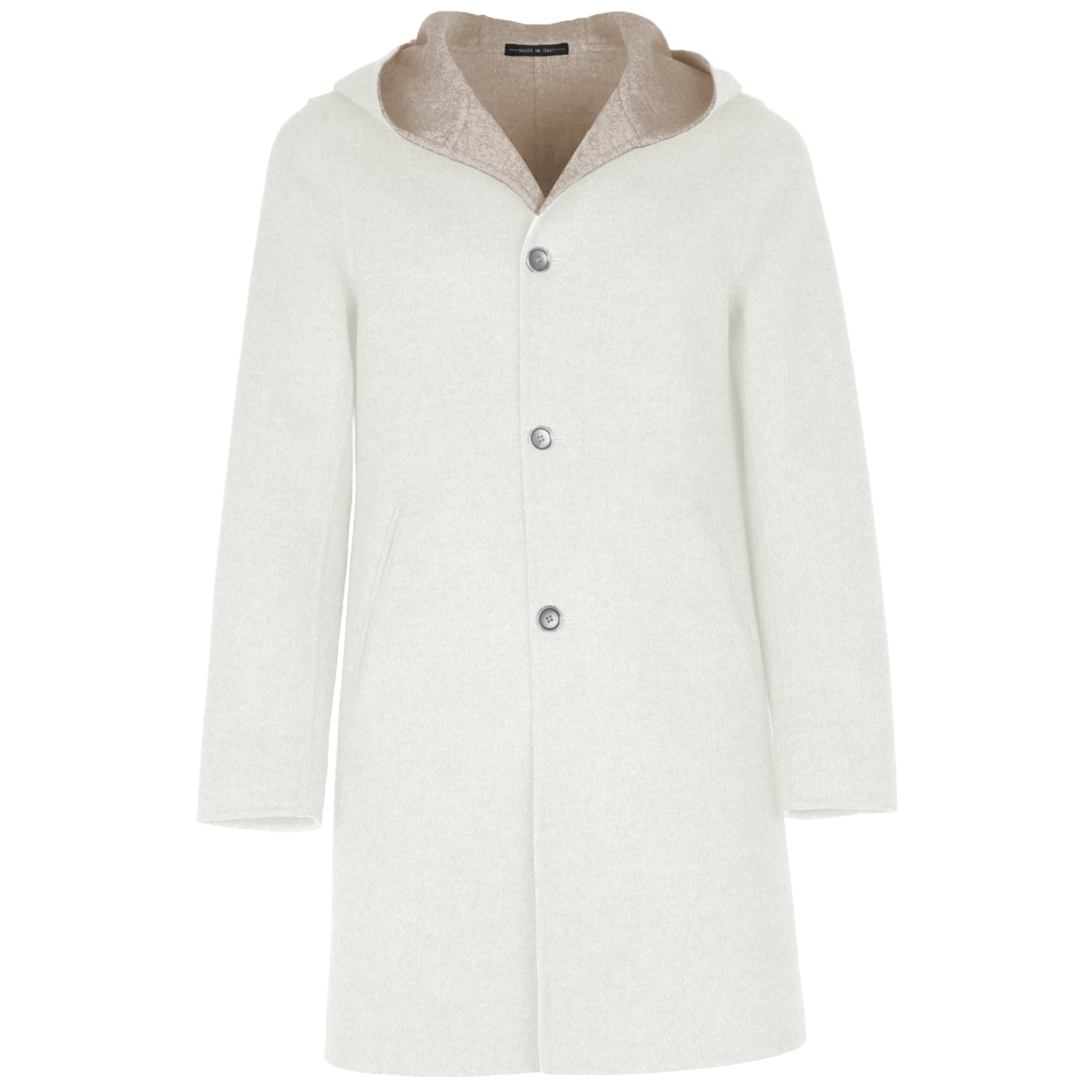Loro Piana Tessuto Cappotto capolavoro bianco