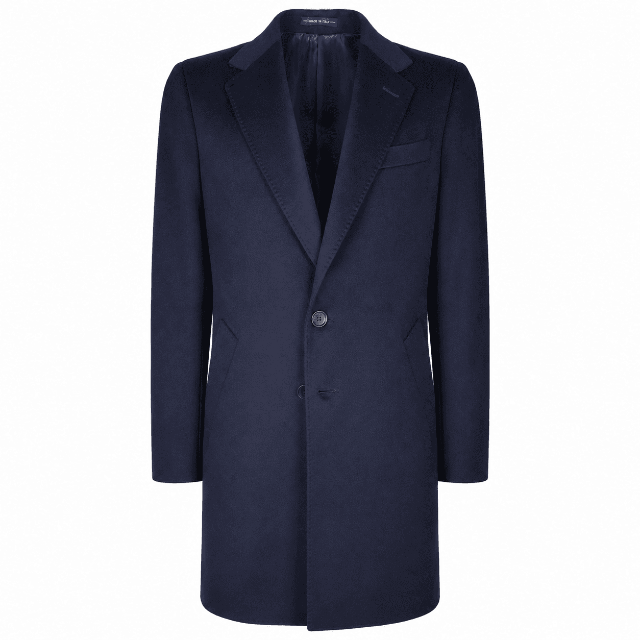 Loro Piana Tessuto Cappotto capolavoro blu notte