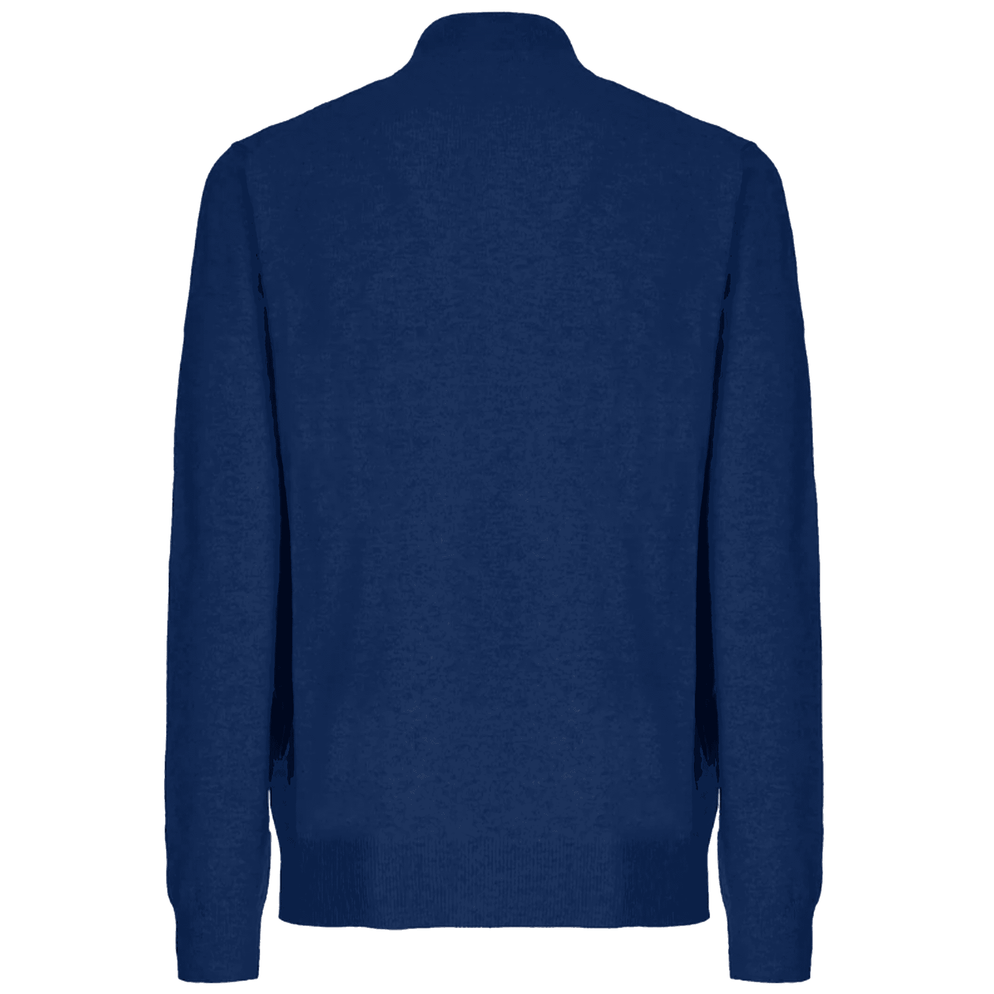 Cardigan zip zaffiro