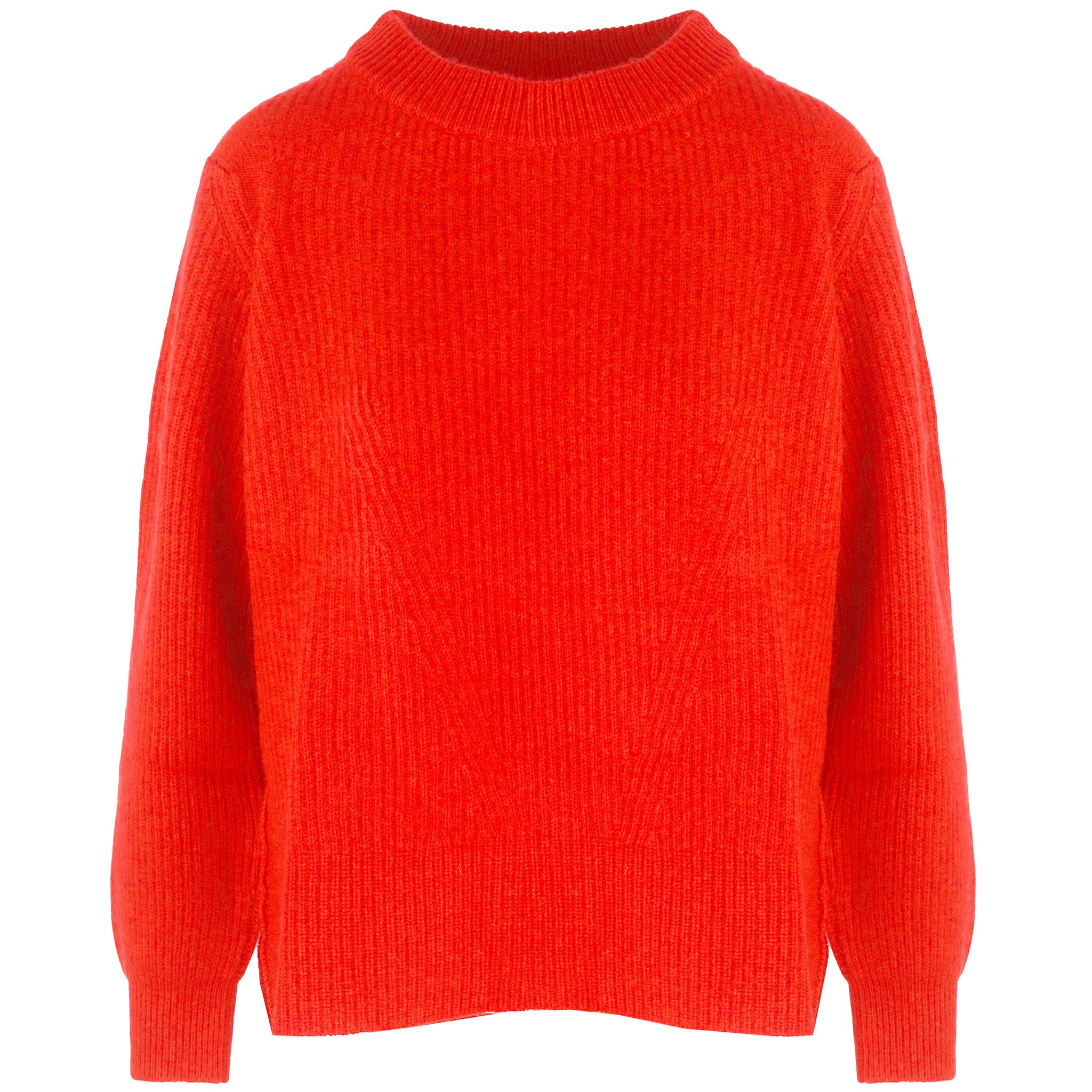Malo Girocollo cashmere brick