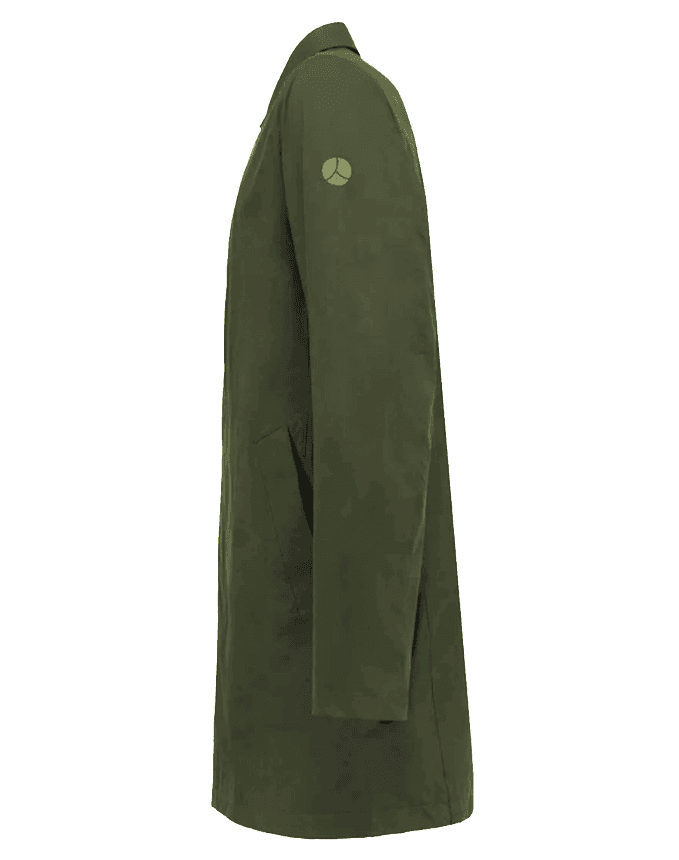 Trench toshiro verde