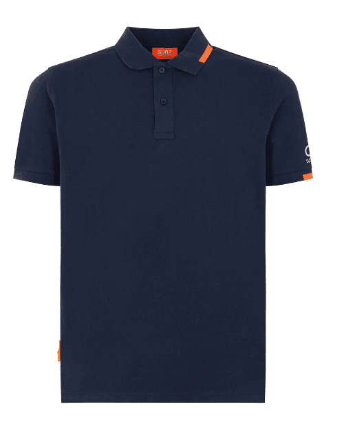 Suns Federico tag polo blu scuro
