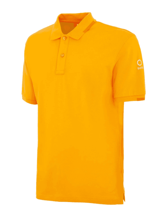 Suns Federico tag polo arancione