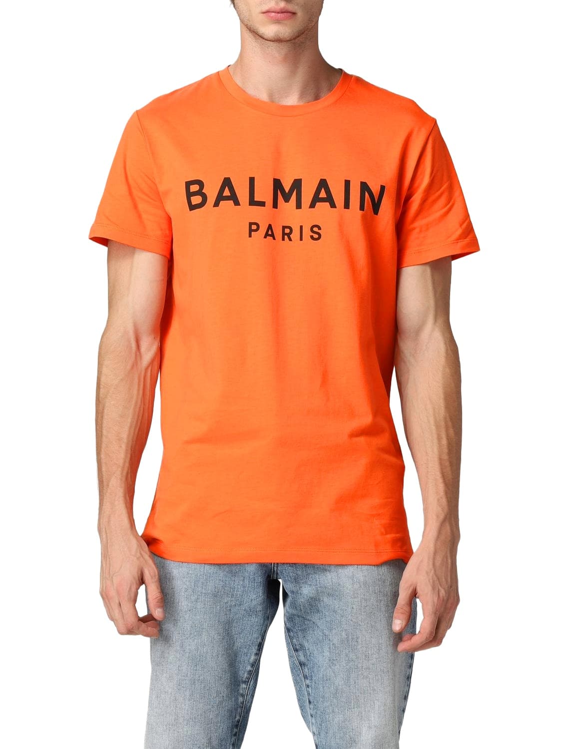 Balmain T-shirt balmain arancione