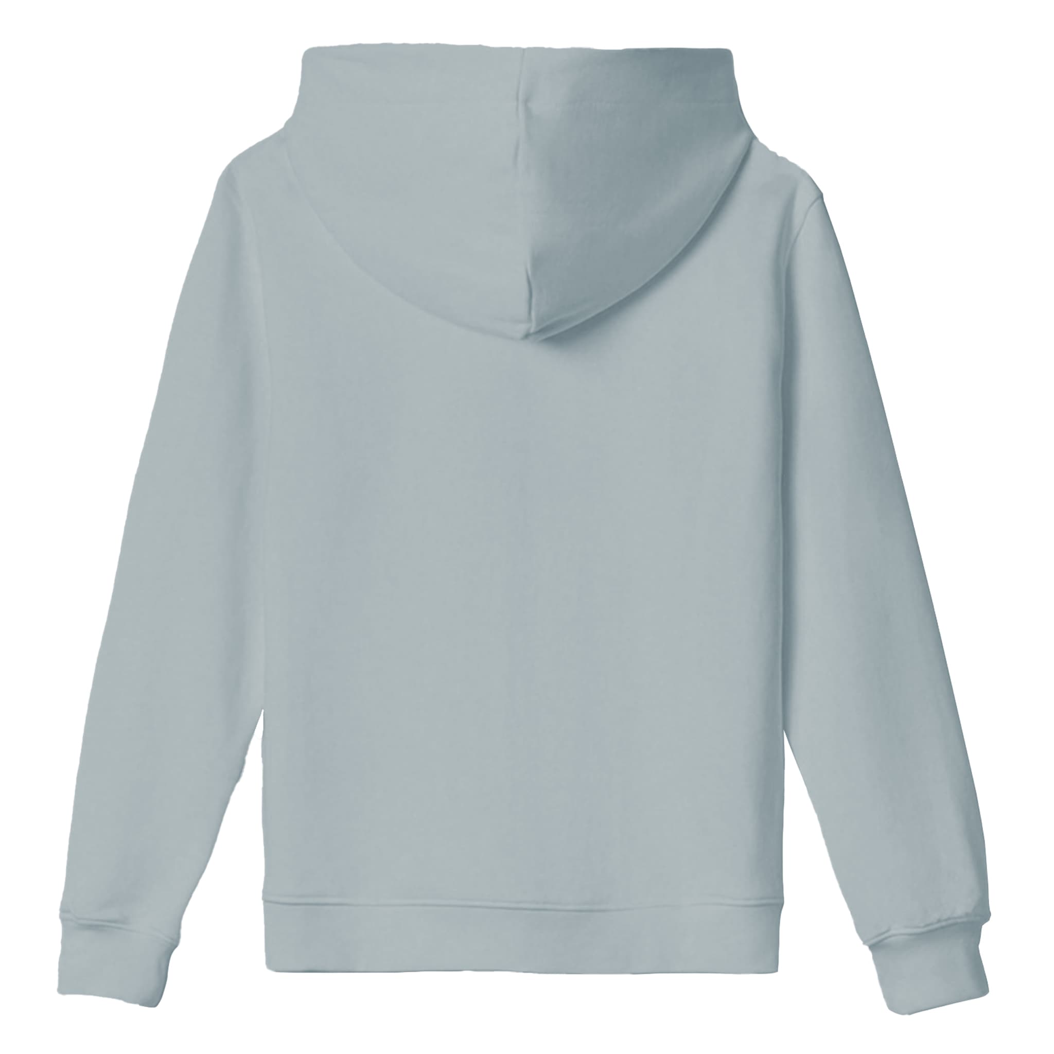 Felpa azzurra cappuccio
