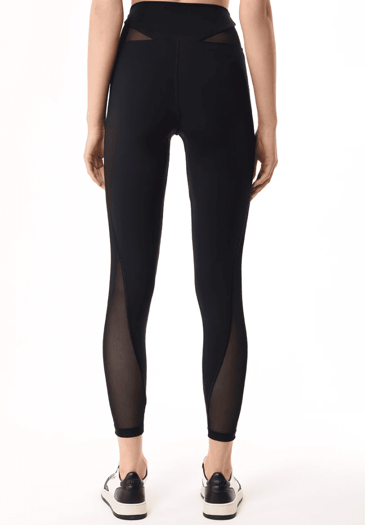 Leggings fitness nero