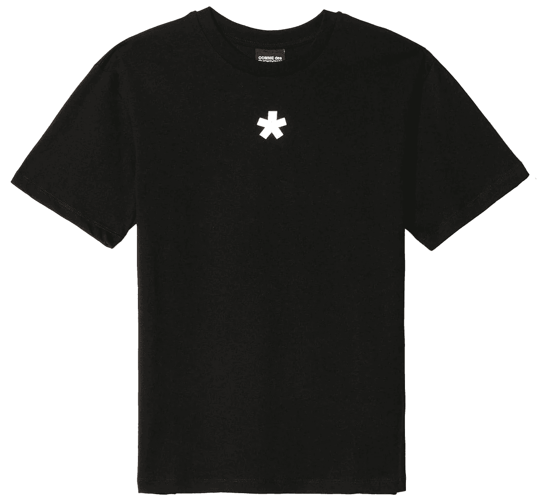 Comme Des Fuckdown T-shirt stampa logo