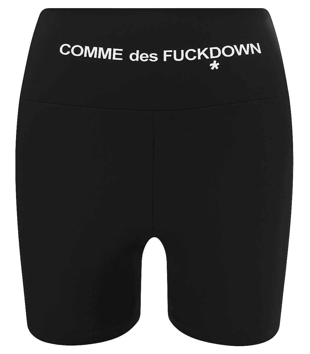 Comme Des Fuckdown Shorts ciclista lycra