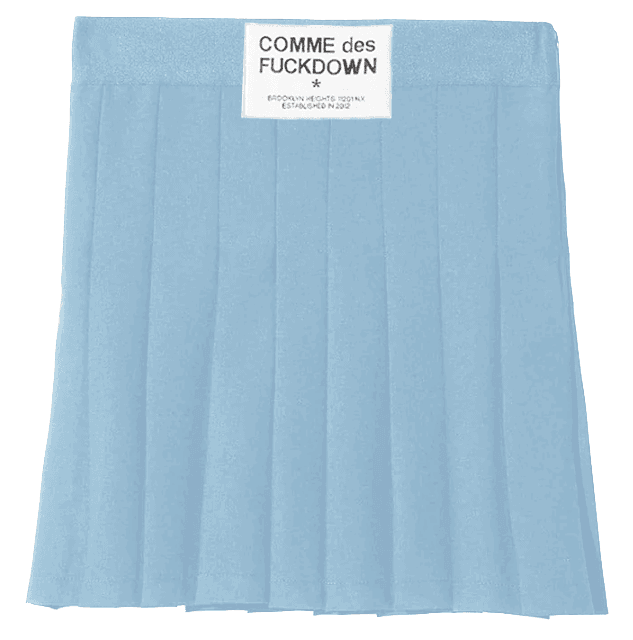 Comme Des Fuckdown Gonna a pieghe