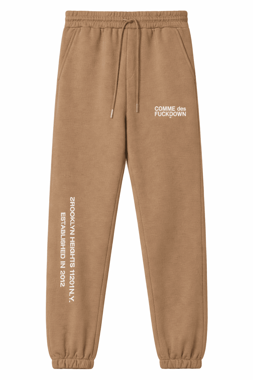 Comme Des Fuckdown Pantaloni felpa marroni