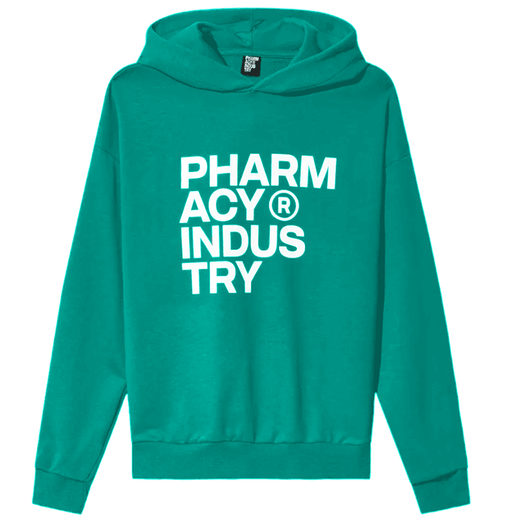 Pharmacy Industry Felpa cappuccio con stampa