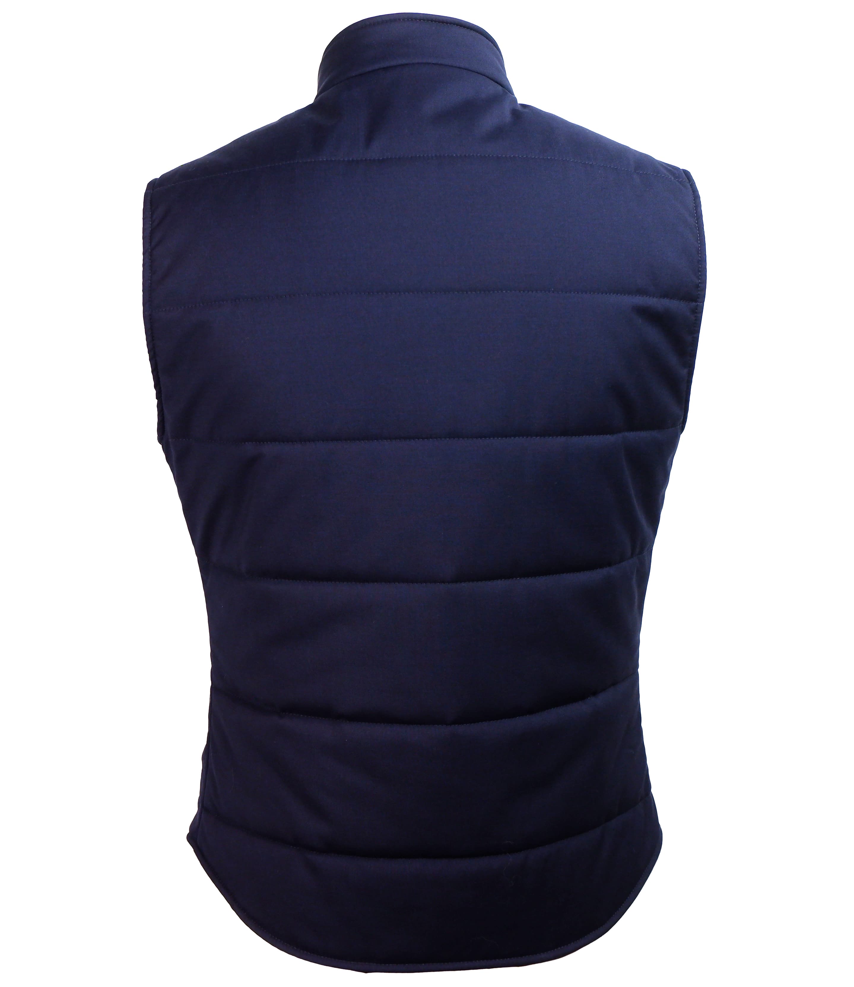 Gilet lana blu