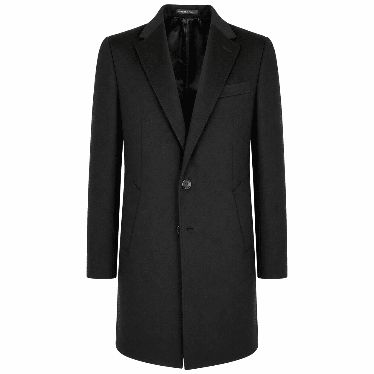 Loro Piana Tessuto Cappotto capolavoro nero