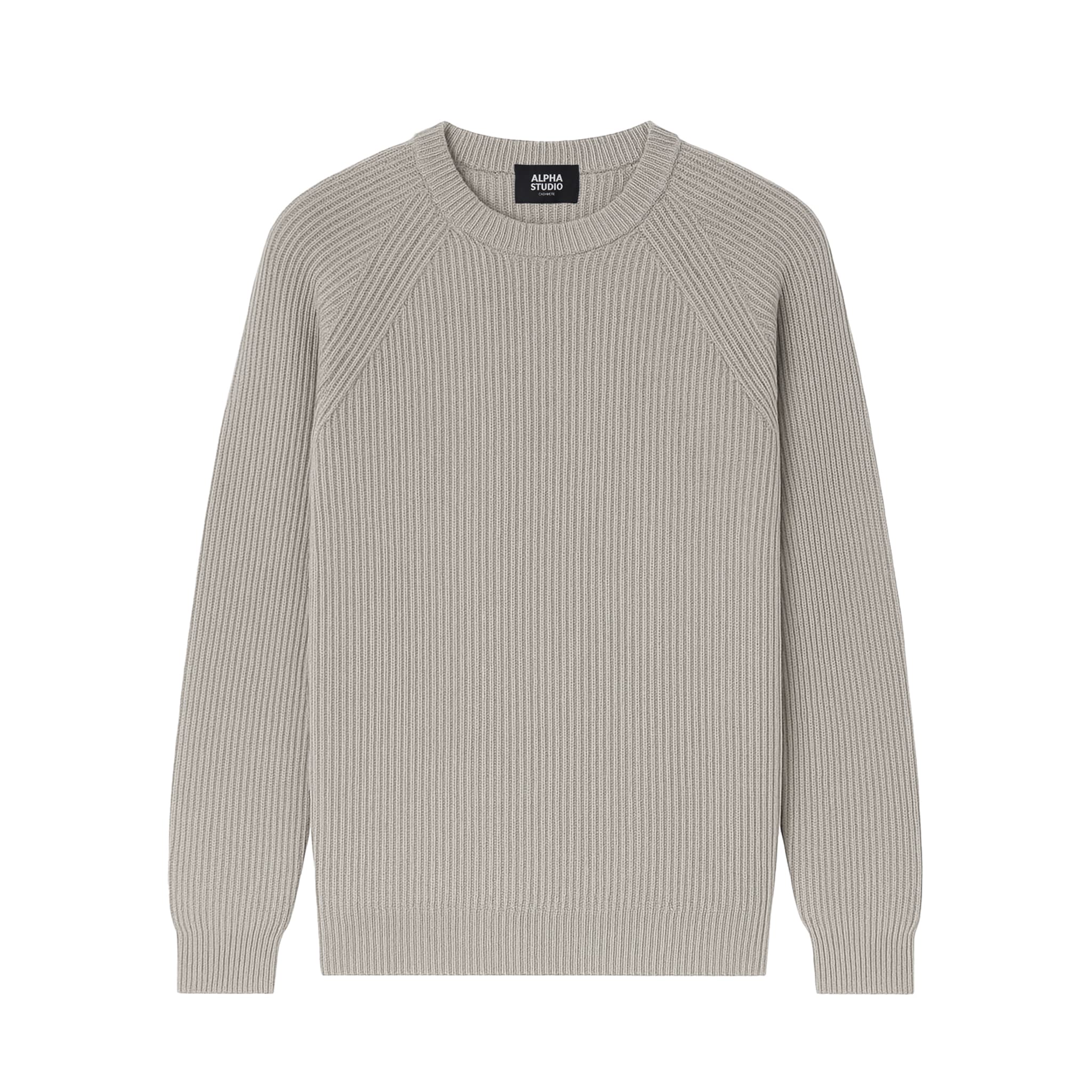 Alpha Studio Brioches crewneck sweater