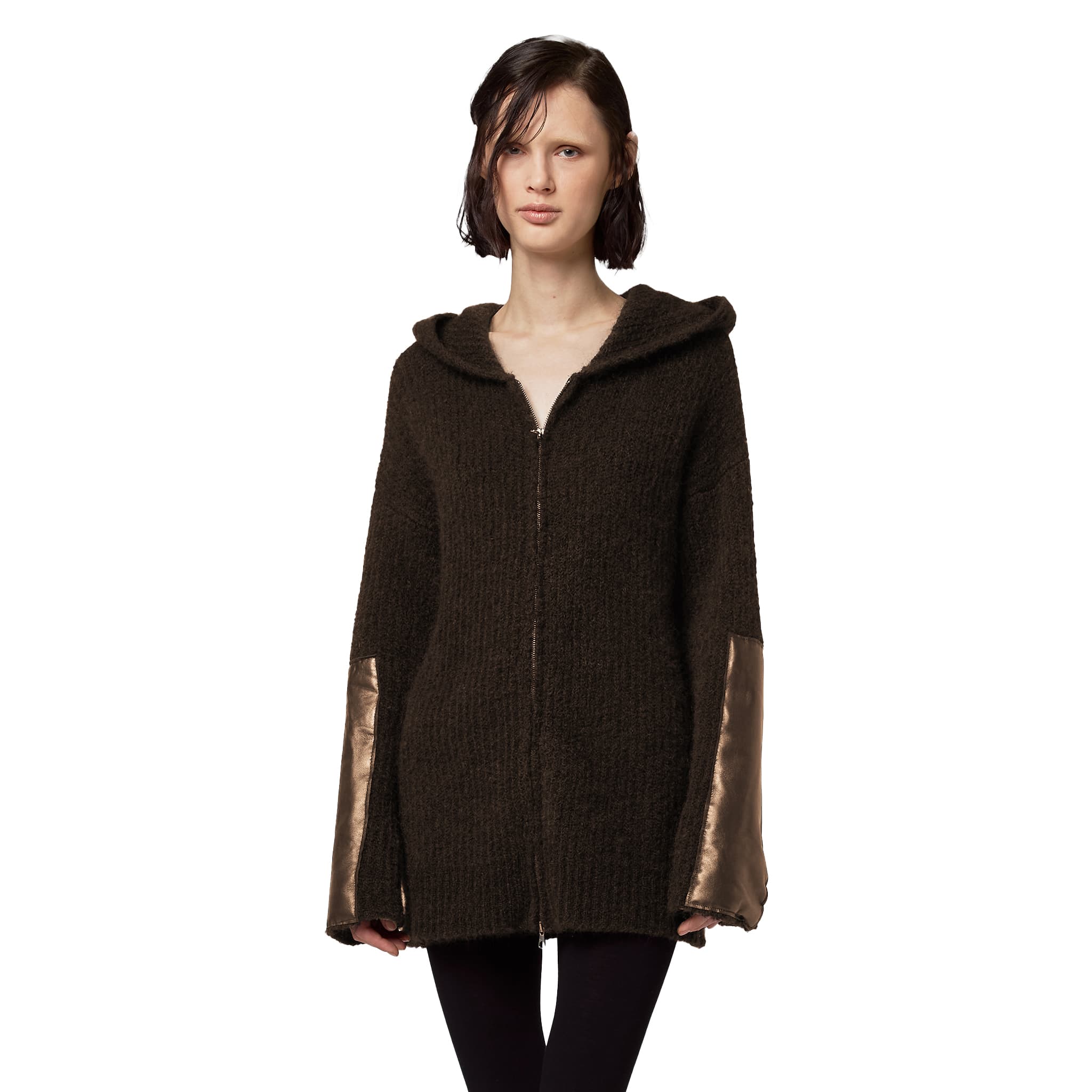 Alpha Studio Maglia cappuccio costa inglese