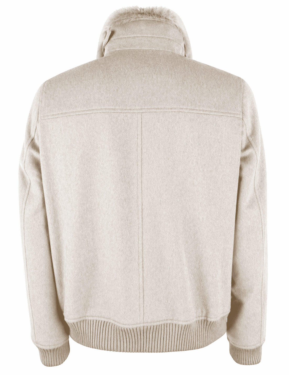 Bomber coat beige