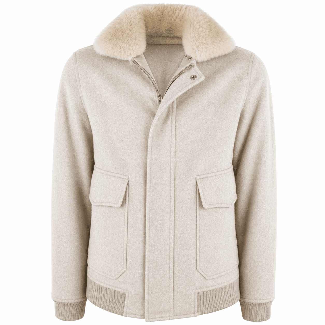 Loro Piana Tessuto Bomber coat beige