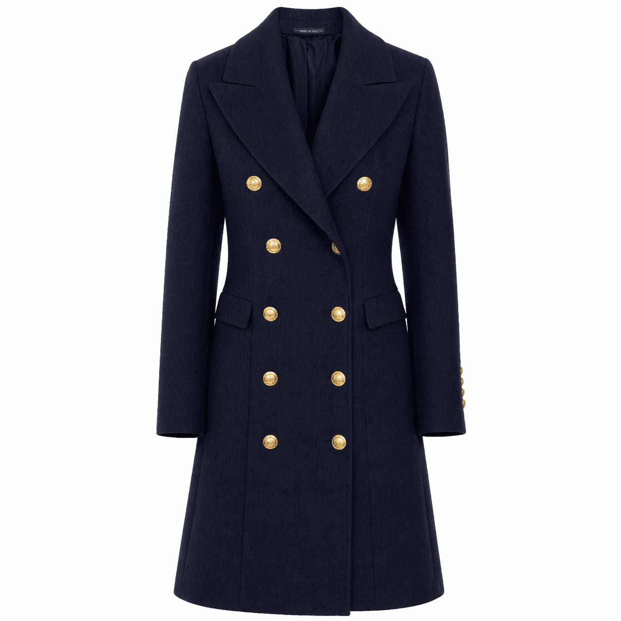 Loro Piana Tessuto Cappotto capolavoro blu