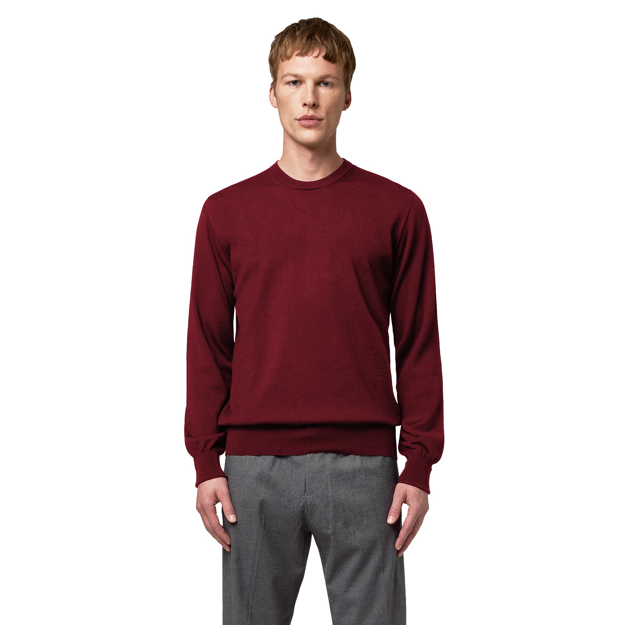 Alpha Studio Girocollo m/l merinos
