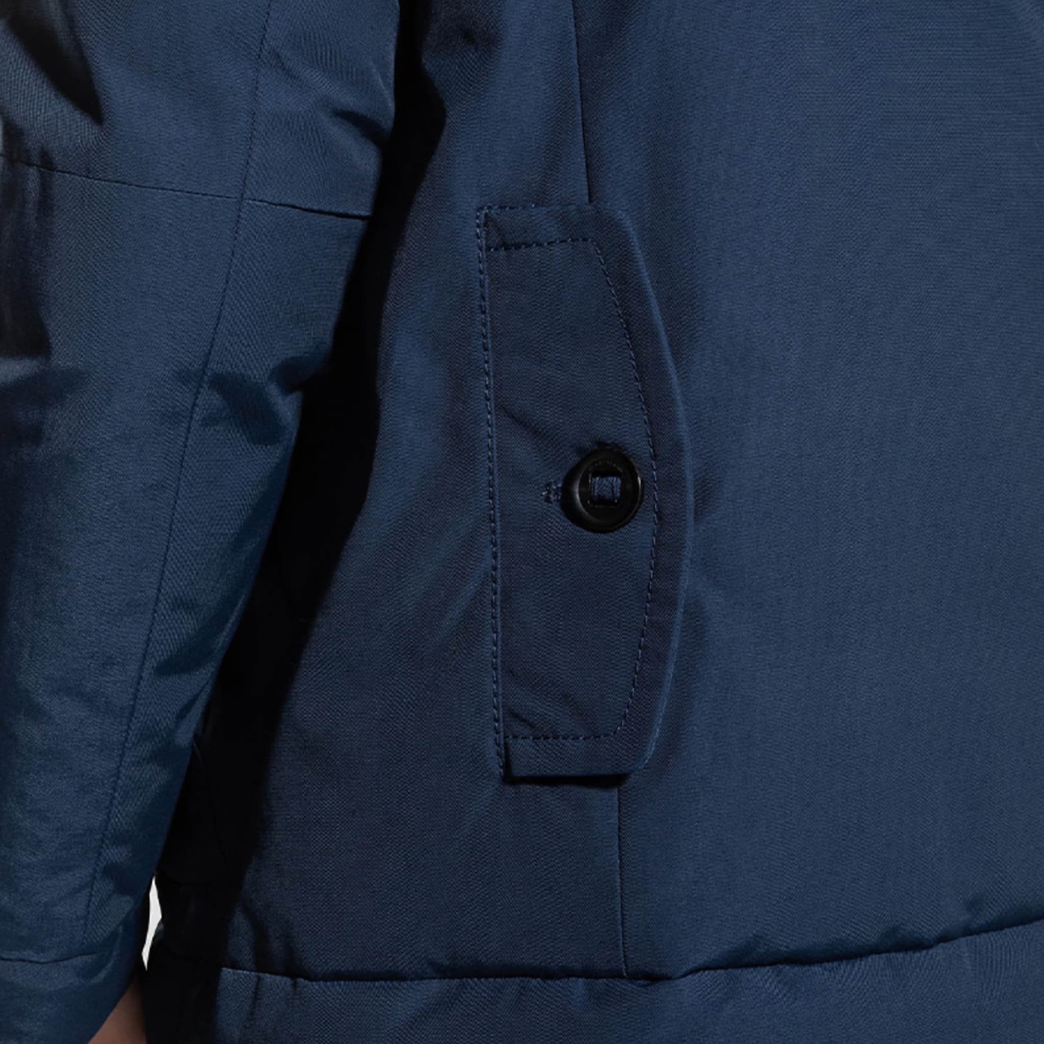 Parka imbottito con pelo