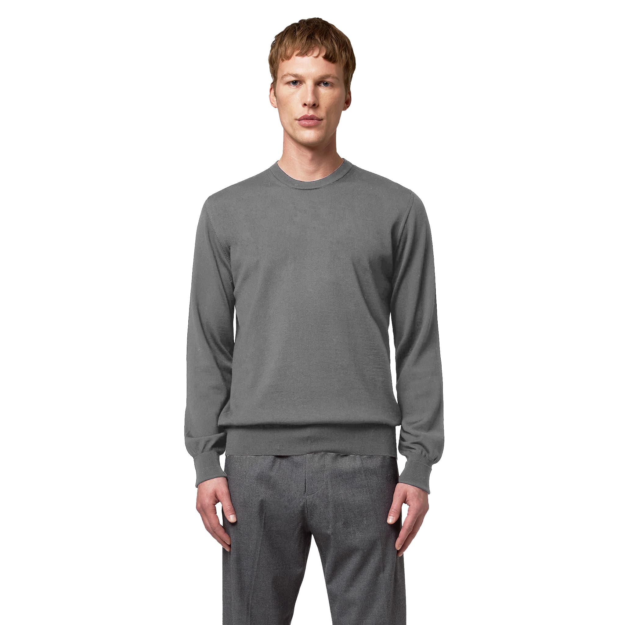 Alpha Studio Maglia girocollo con toppe