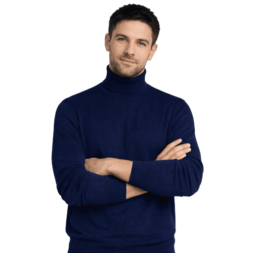 Emilio Romanelli Maglia dolcevita finezza 12