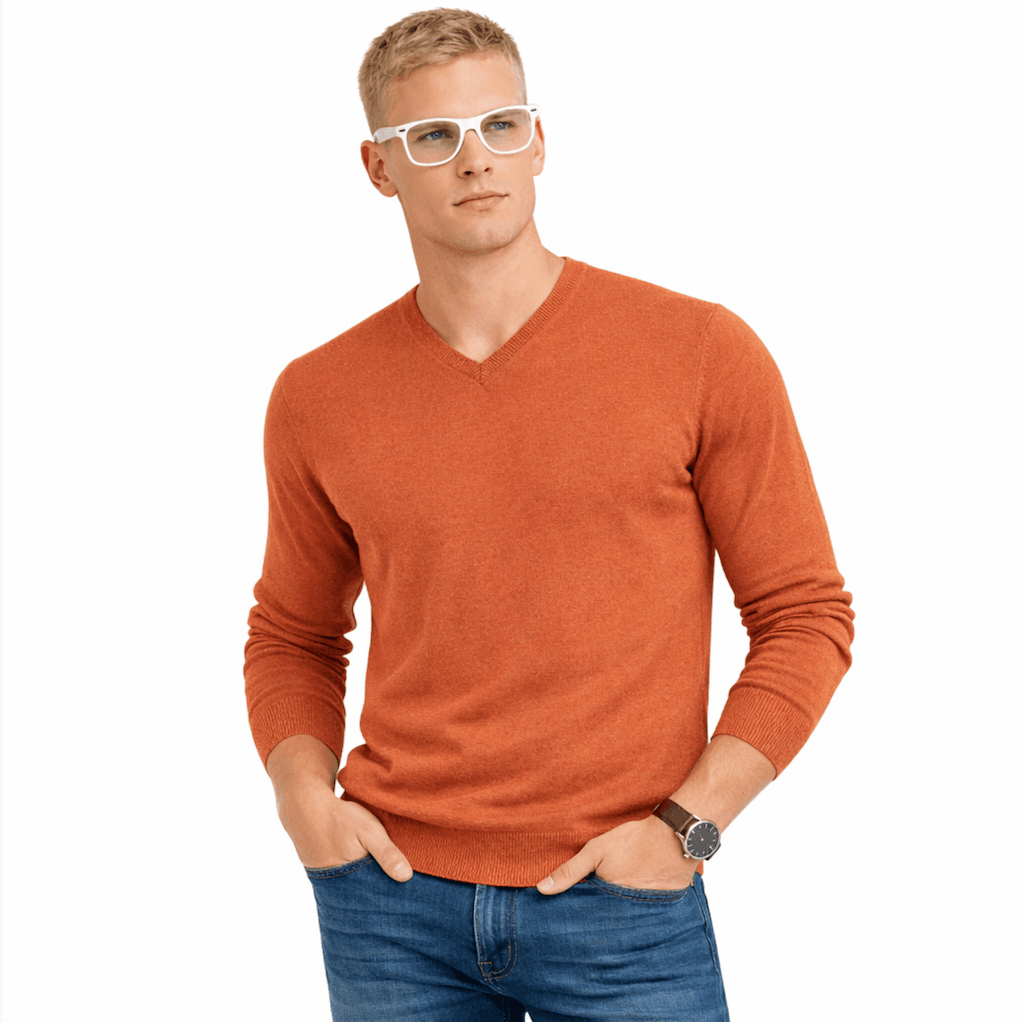 Emilio Romanelli Maglia scollo V finezza 12