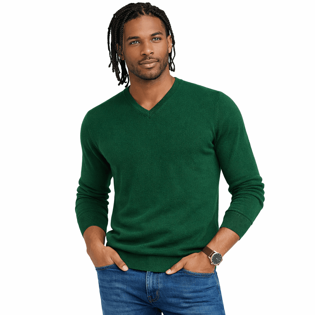 Emilio Romanelli Maglia scollo V finezza 12