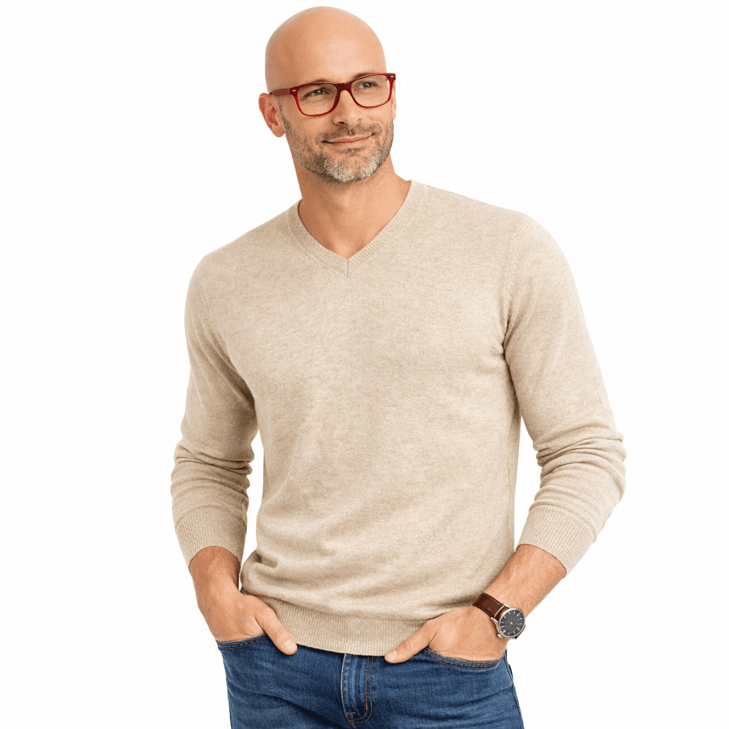 Emilio Romanelli Maglia scollo V finezza 12