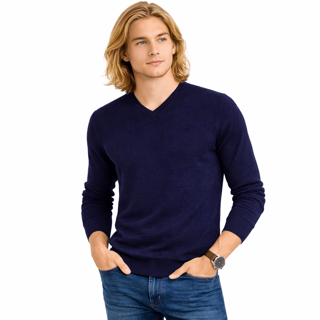 Emilio Romanelli Maglia scollo V finezza 12