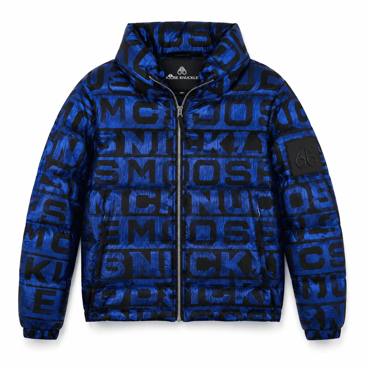 Moose knuckles Giacca con scritte logo