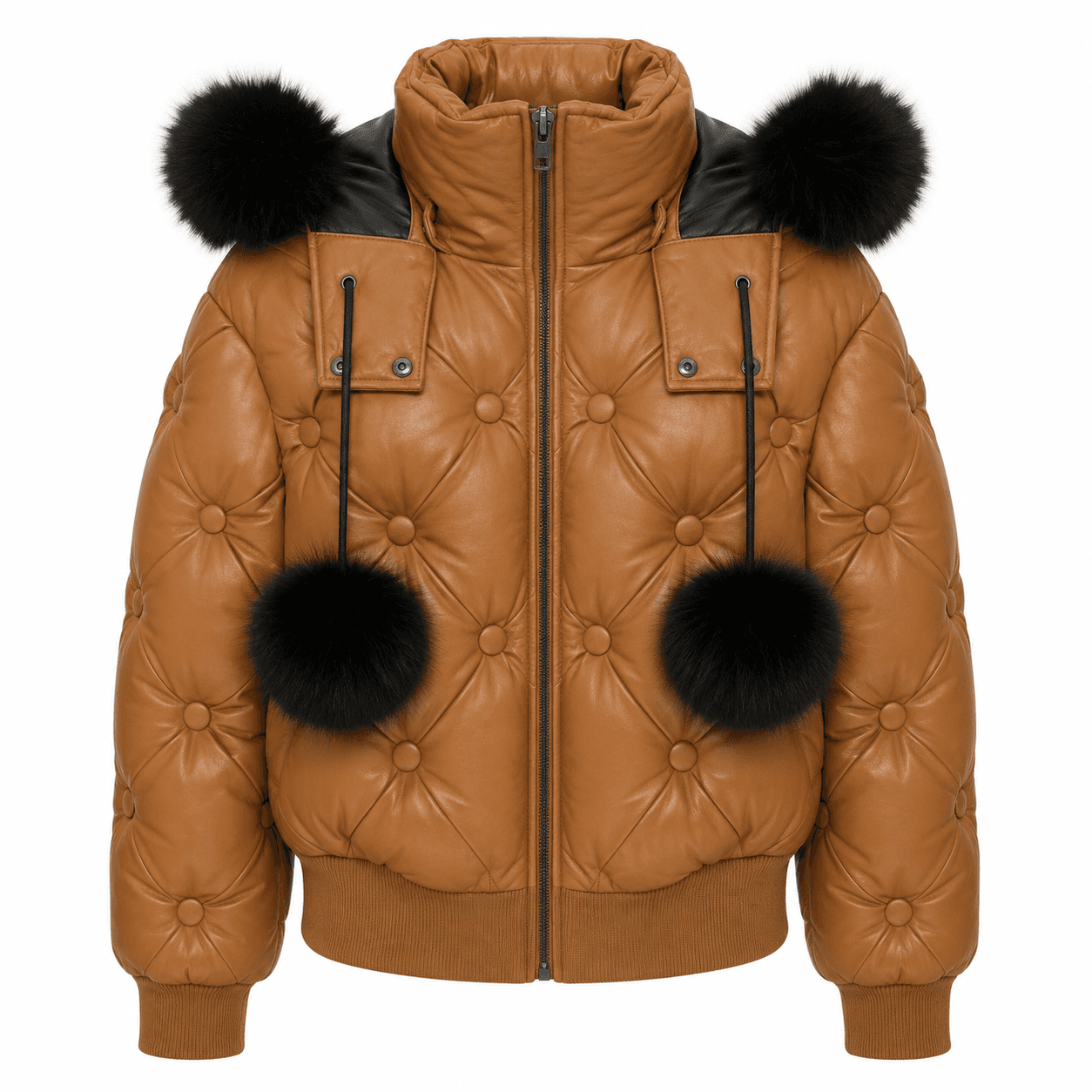 Moose knuckles Giacca imbottita con pon pon