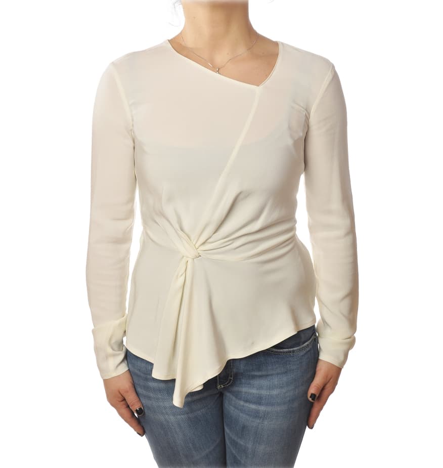 Patrizia Pepe Blusa taglio incrociato
