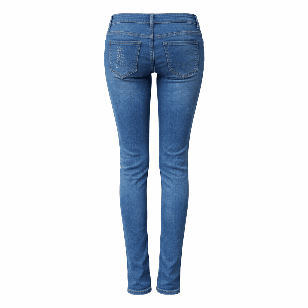 Jeans skinny blu