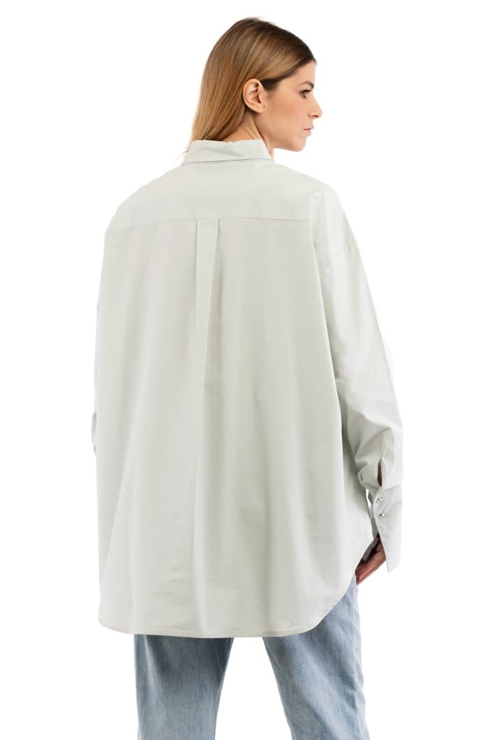 Camicia metal grey