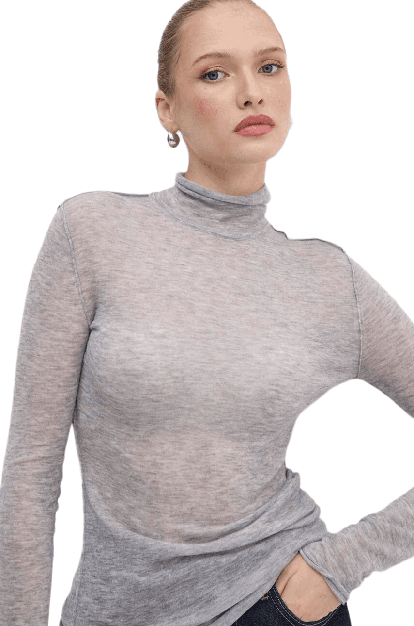 Patrizia Pepe Maglia grigio melange