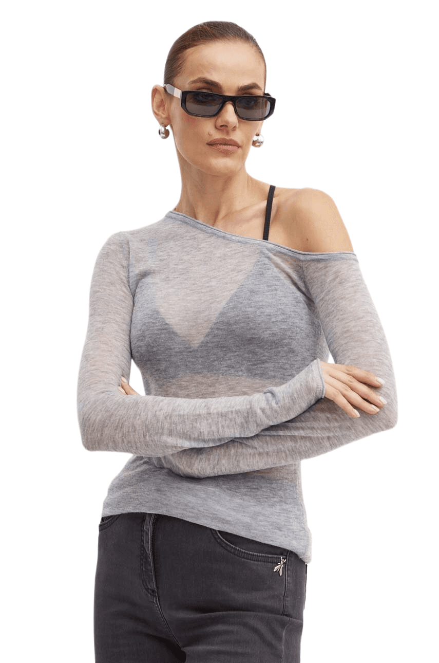 Patrizia Pepe Maglia grigio melange