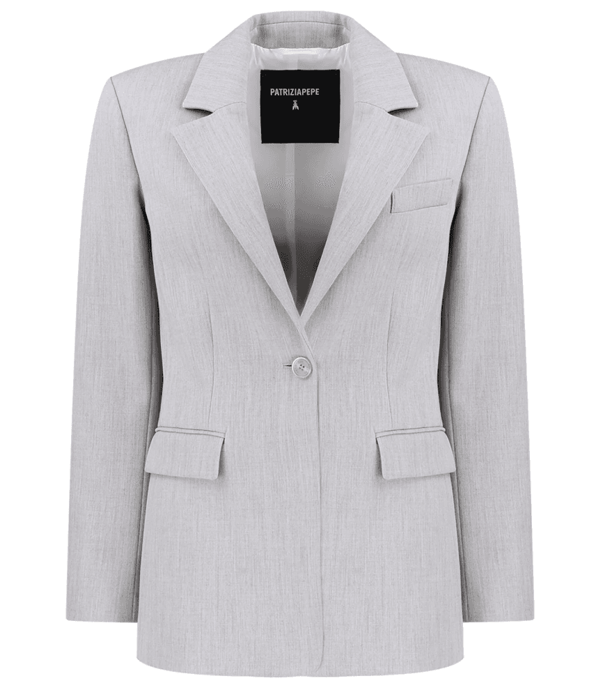 Patrizia Pepe Giacca grigio melange