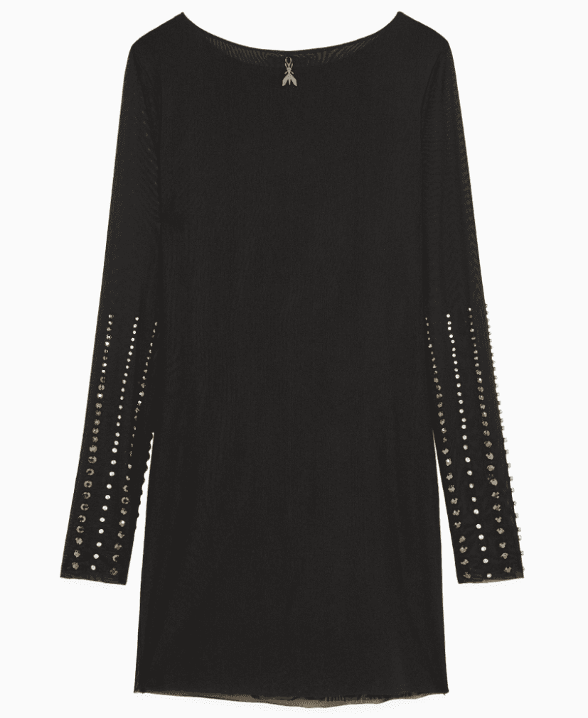 Abito tulle con strass