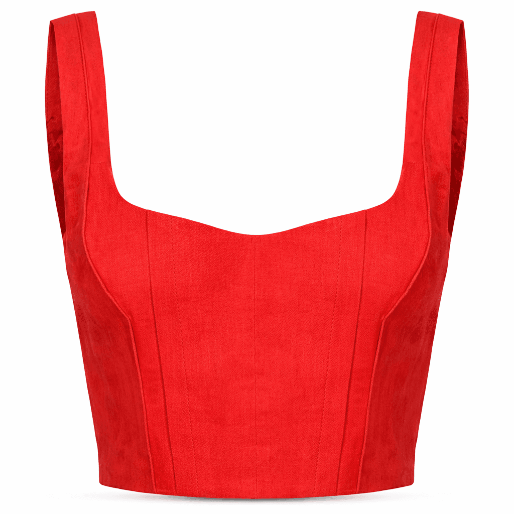 Pinko Titone top rosso