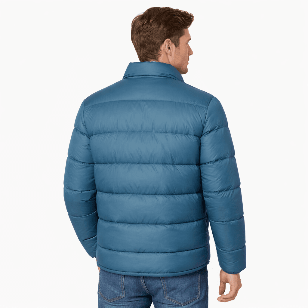 Piumino blu