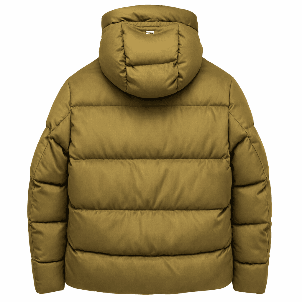 Piumino herno verde