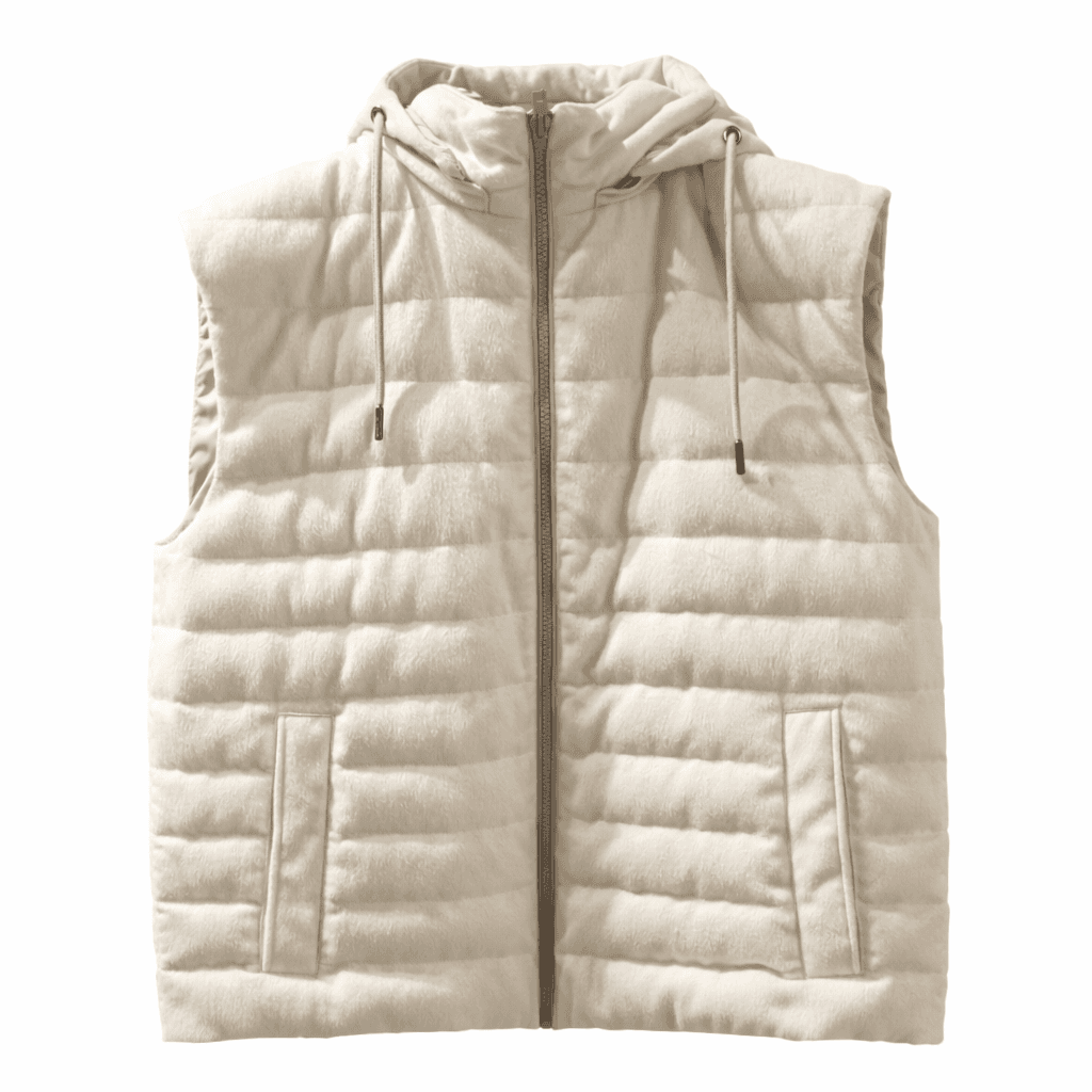 Herno Gilet trapuntato bianco