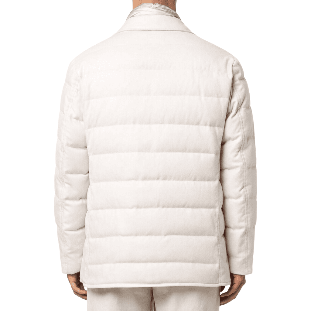 Giacca imbottita beige