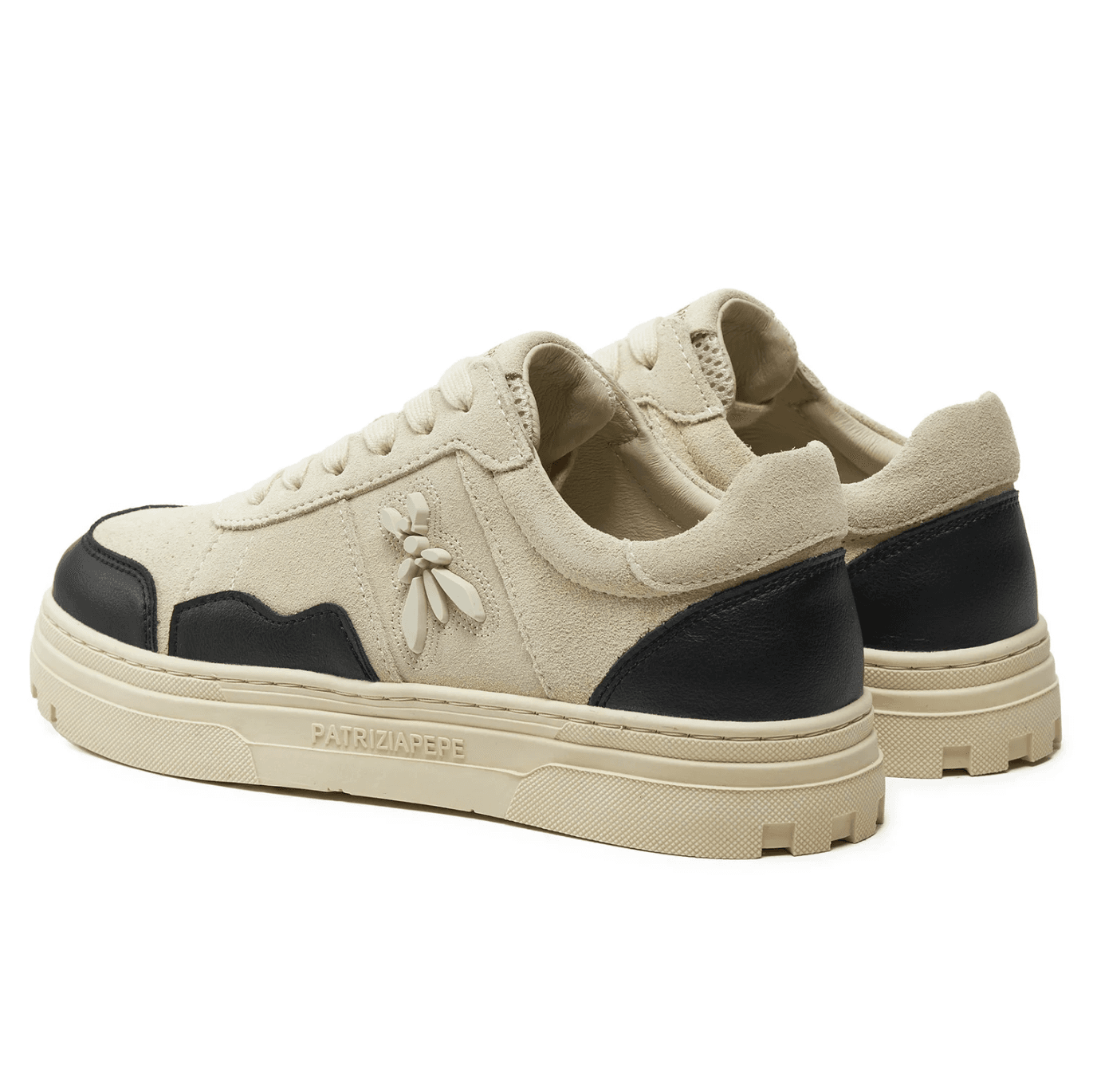 Sneakers scamosciate beige