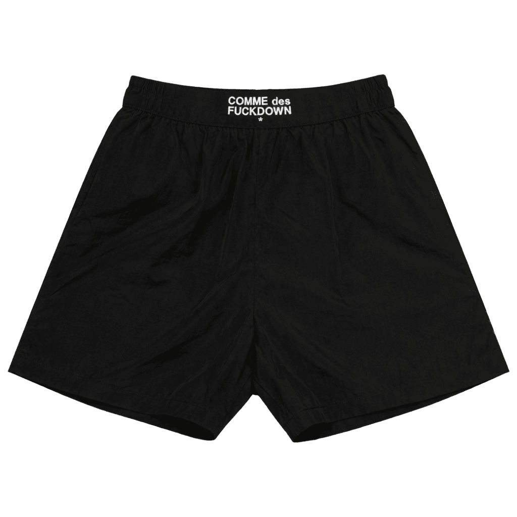 Comme Des Fuckdown Shorts neri